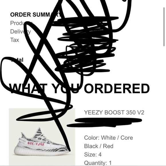 Adidas Yeezy Boost 350 Zebra Shoes Sneakers - Picture 12 of 12